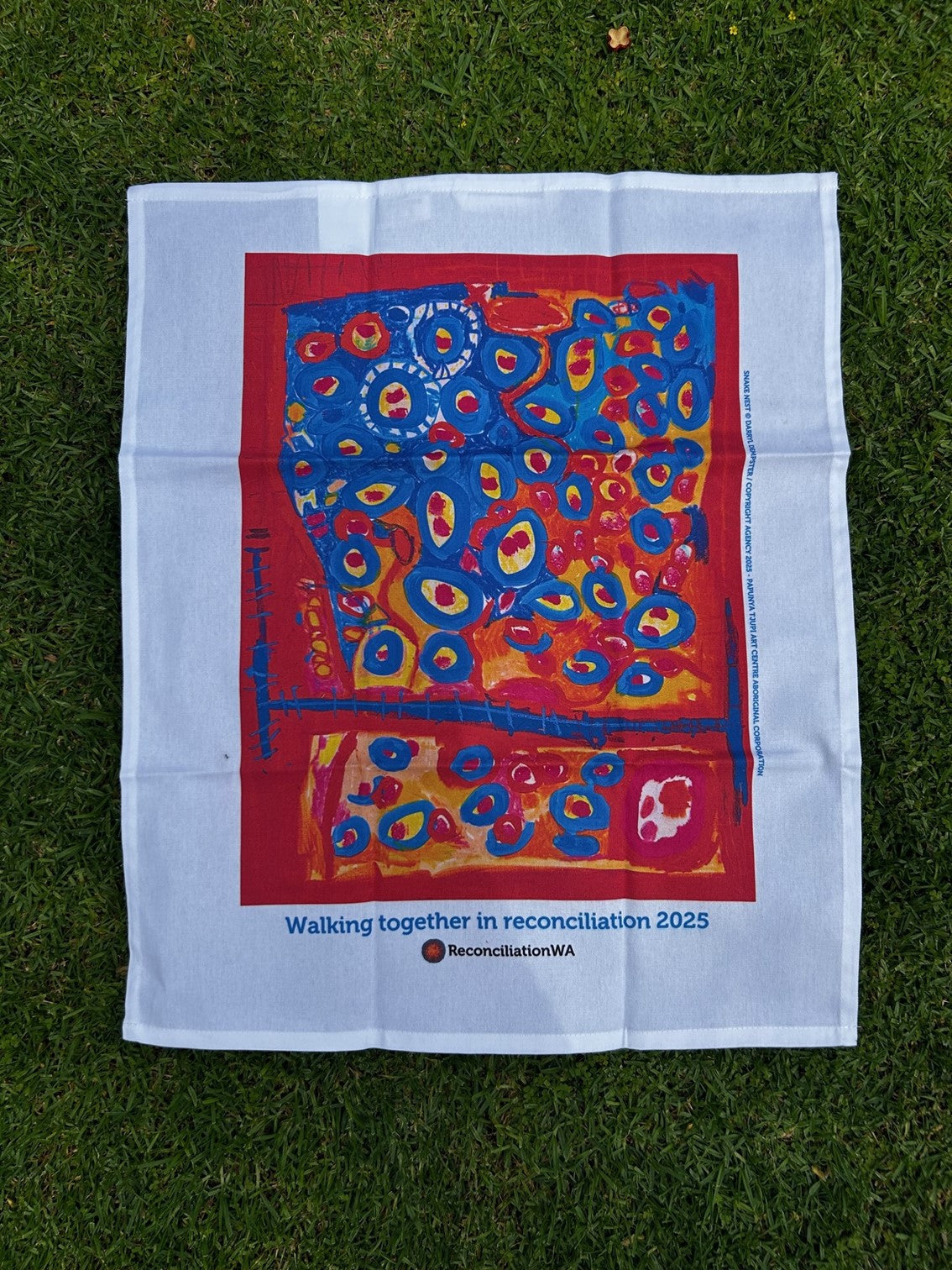 Tea towel - Street banner artwork 2025