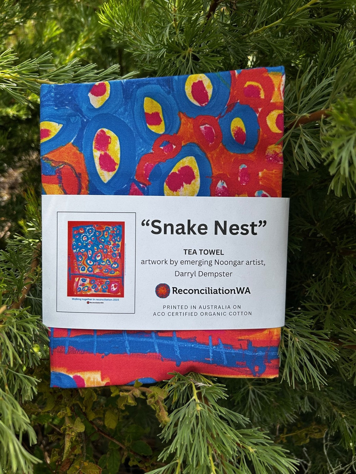 Tea towel - Street banner artwork 2025