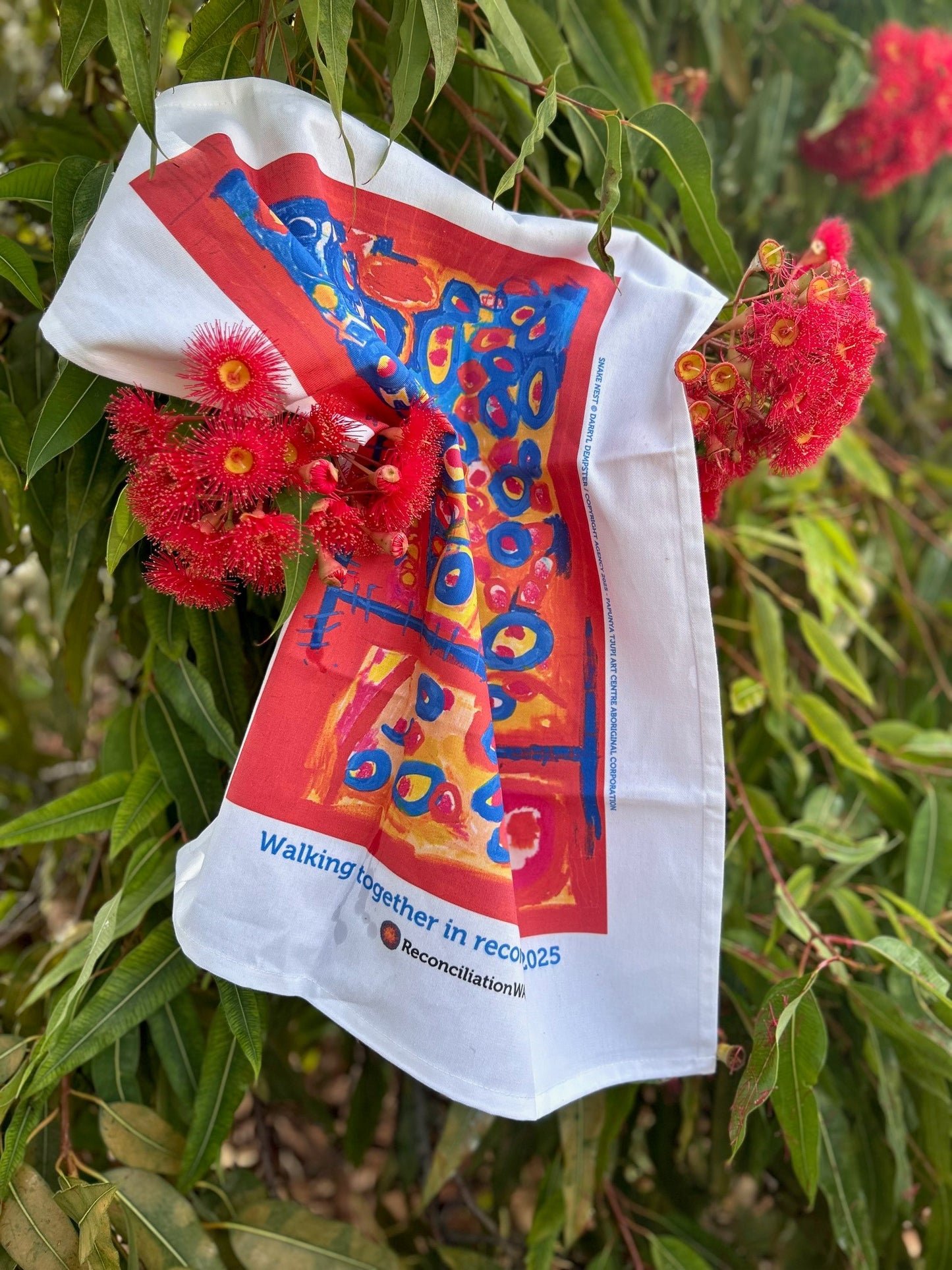 Tea towel - Street banner artwork 2025